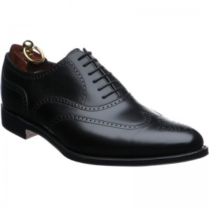 Loake shoes | Loake 1880 Classic | Savoy in Black Calf at Herring Shoes