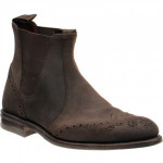 Hoskins rubber-soled brogue boots