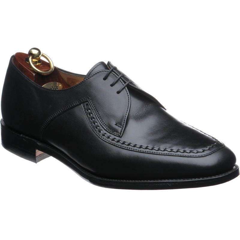 Loake shoes | Loake Comfort | Fontwell in Black Calf at Herring Shoes