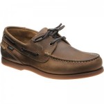Lymington rubber-soled deck shoes
