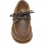 Lymington rubber-soled deck shoes