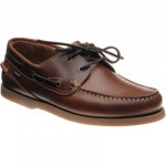 Lymington rubber-soled deck shoes