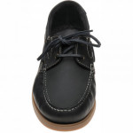 Lymington rubber-soled deck shoes