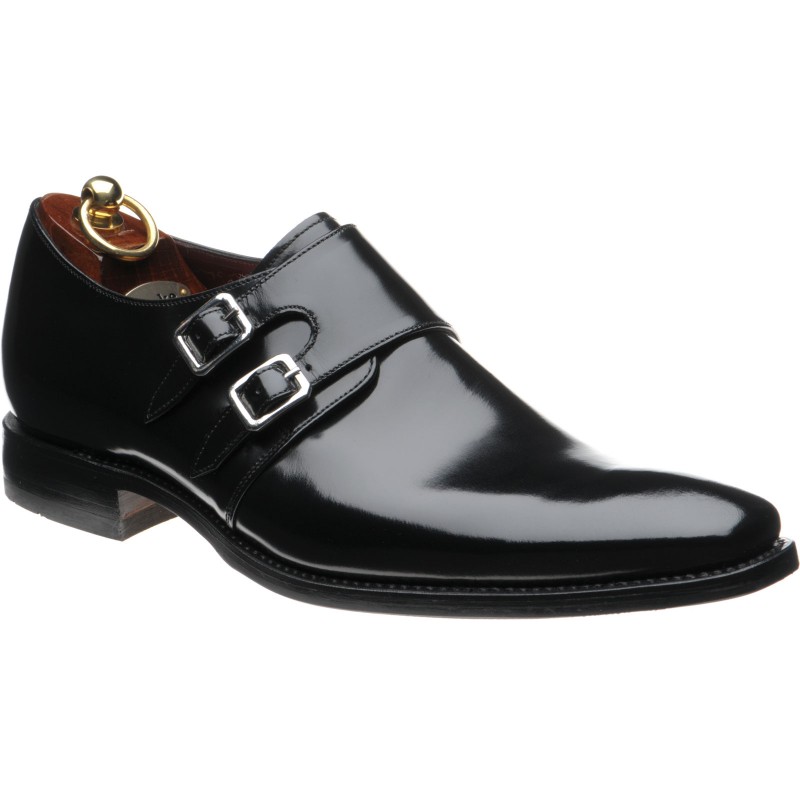 Loake shoes | Loake Design | Mercer in Black Polished at Herring Shoes