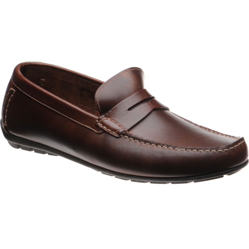 Loake shoes | Loake Lifestyle | Goodwood rubber-soled driving moccasins ...