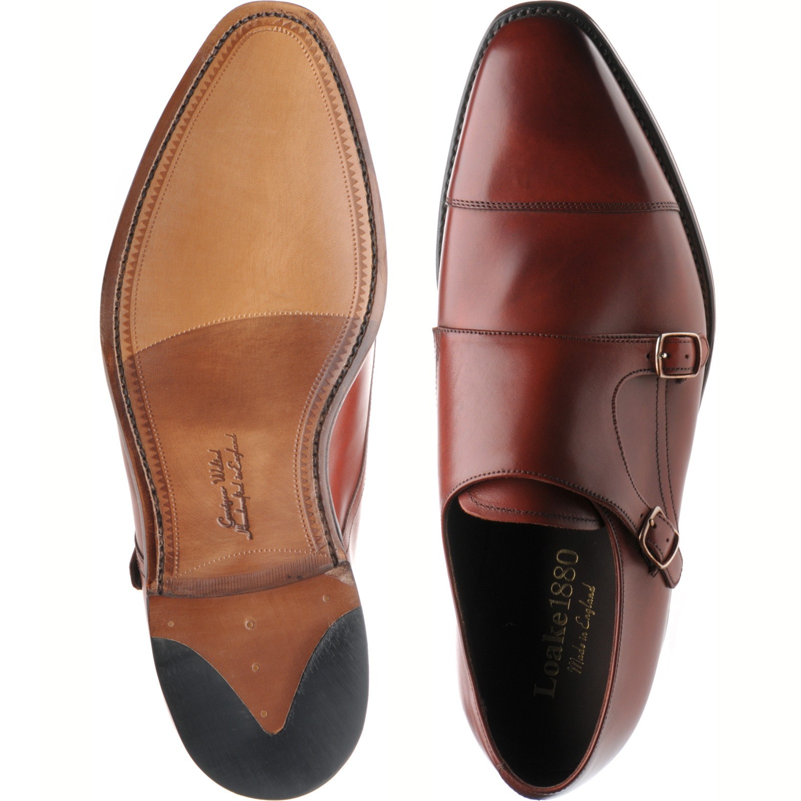 loake wensum dark brown