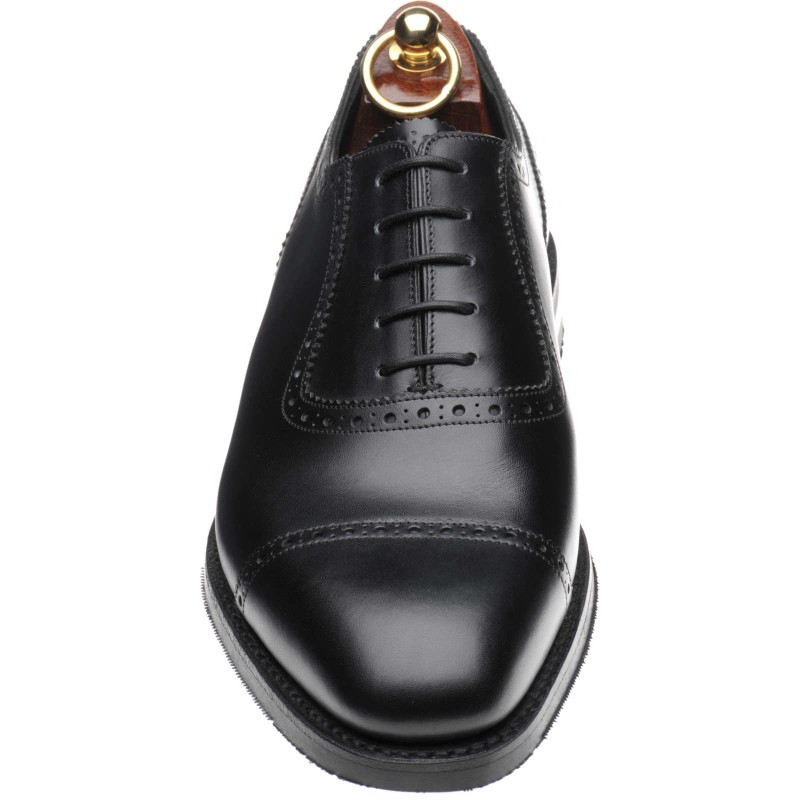 Loake shoes | Loake 1880 Classic | Fleet in Black Calf at Herring Shoes