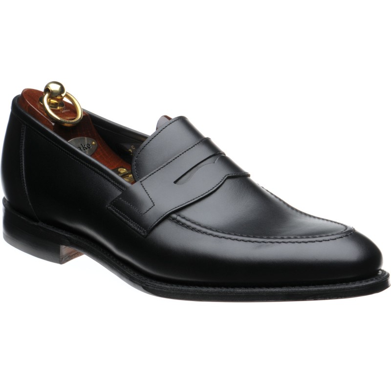 Loake shoes | Loake 1880 Classic | Anson in Black Calf at Herring Shoes