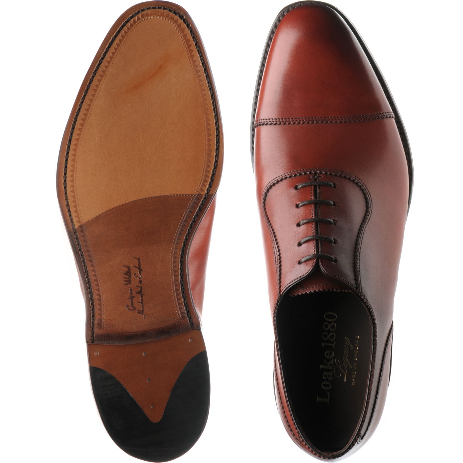 Loake shoes | Loake Factory Seconds | Evans in Conker Calf at Herring Shoes