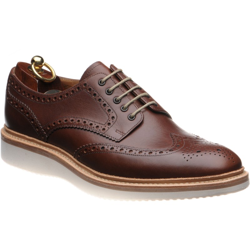 Loake shoes | Loake Design | Cobra in Brown Waxy at Herring Shoes