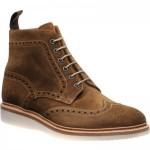 Mamba rubber-soled brogue boots