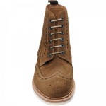 Mamba rubber-soled brogue boots