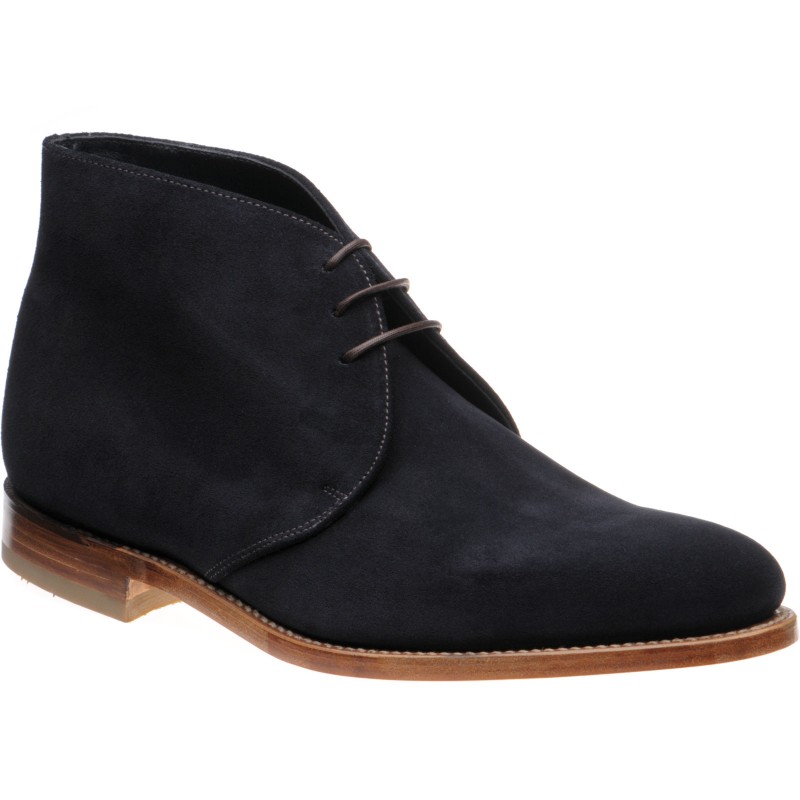 Boughton in Navy Suede at Herring Shoes