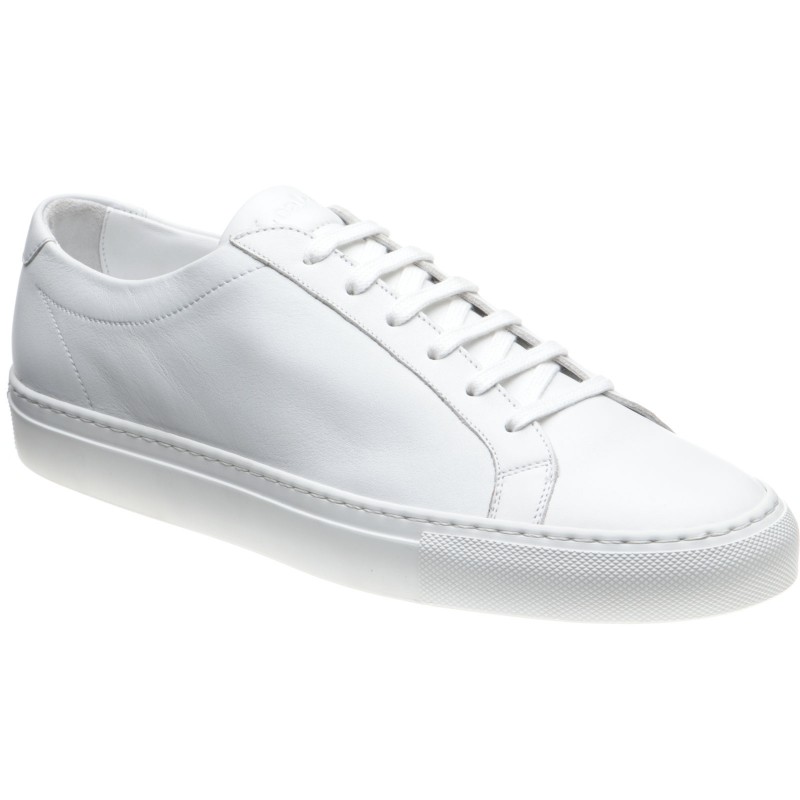 Loake shoes | Loake Lifestyle | Sprint rubber-soled in White Calf at ...