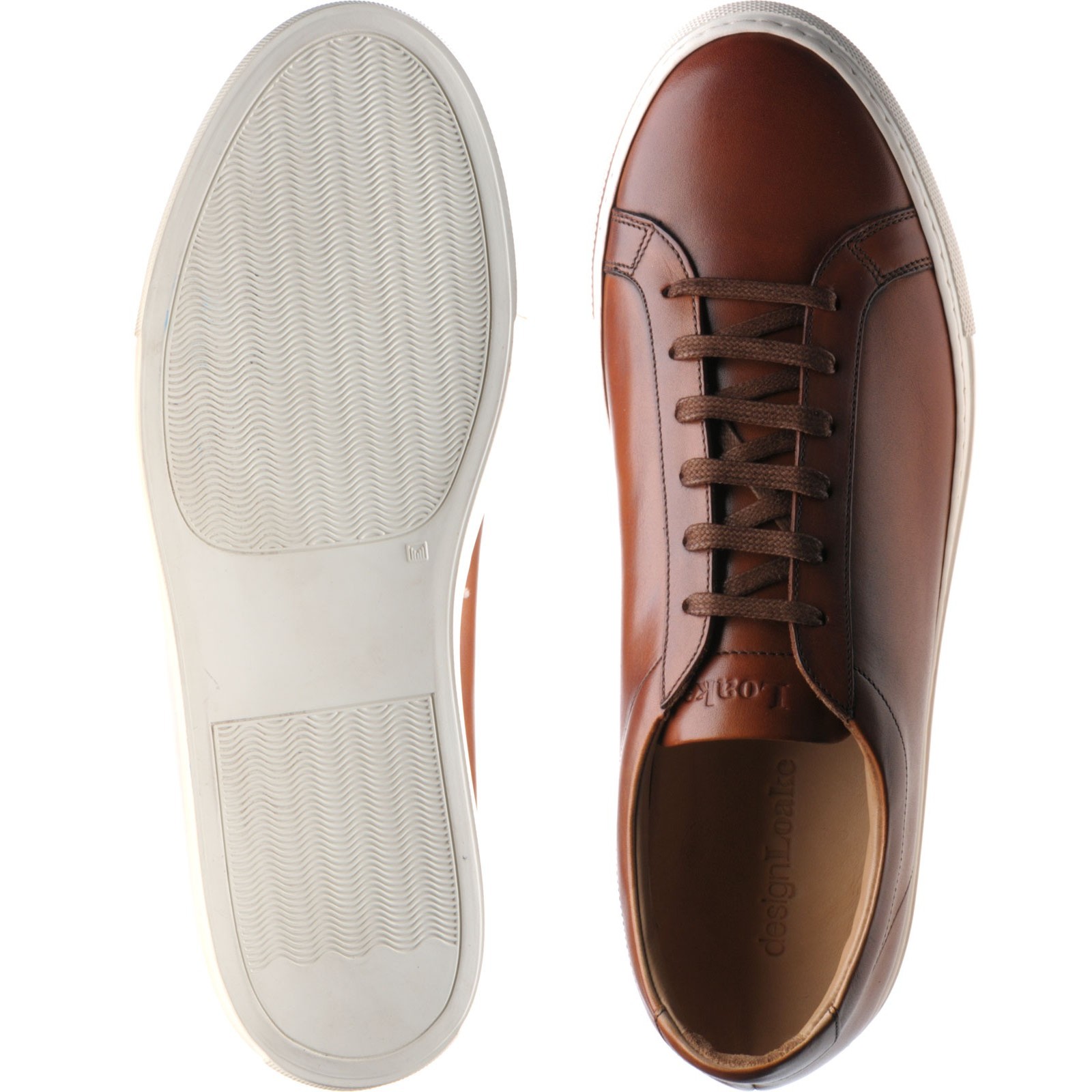 Loake shoes | Loake Lifestyle | Sprint in Deep Chestnut Calf at Herring ...