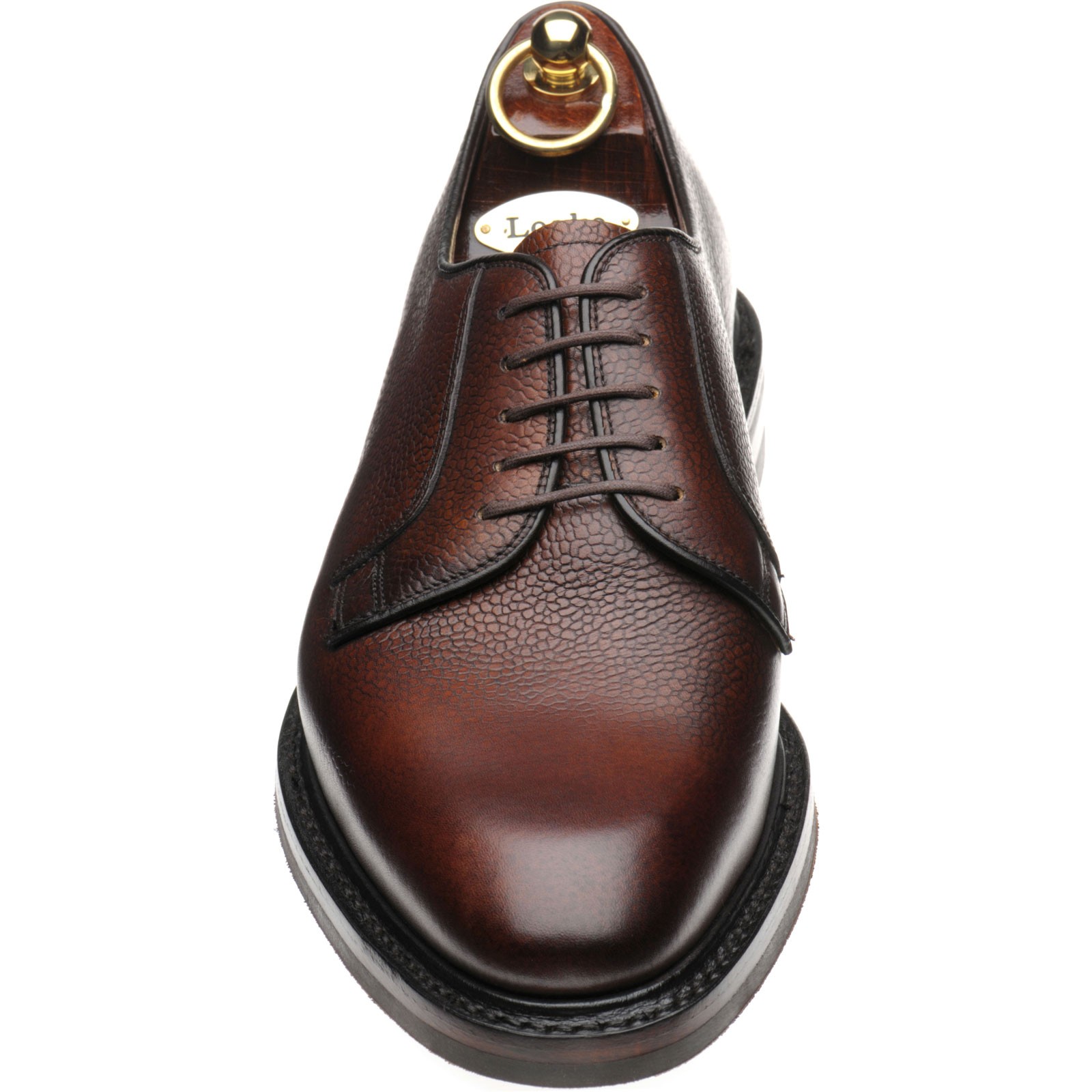 loake 1880 troon rosewood grained calf