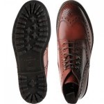 Glendale rubber-soled brogue boots