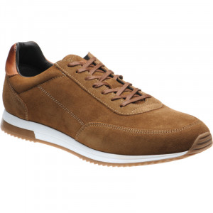 Bannister in Tan Suede