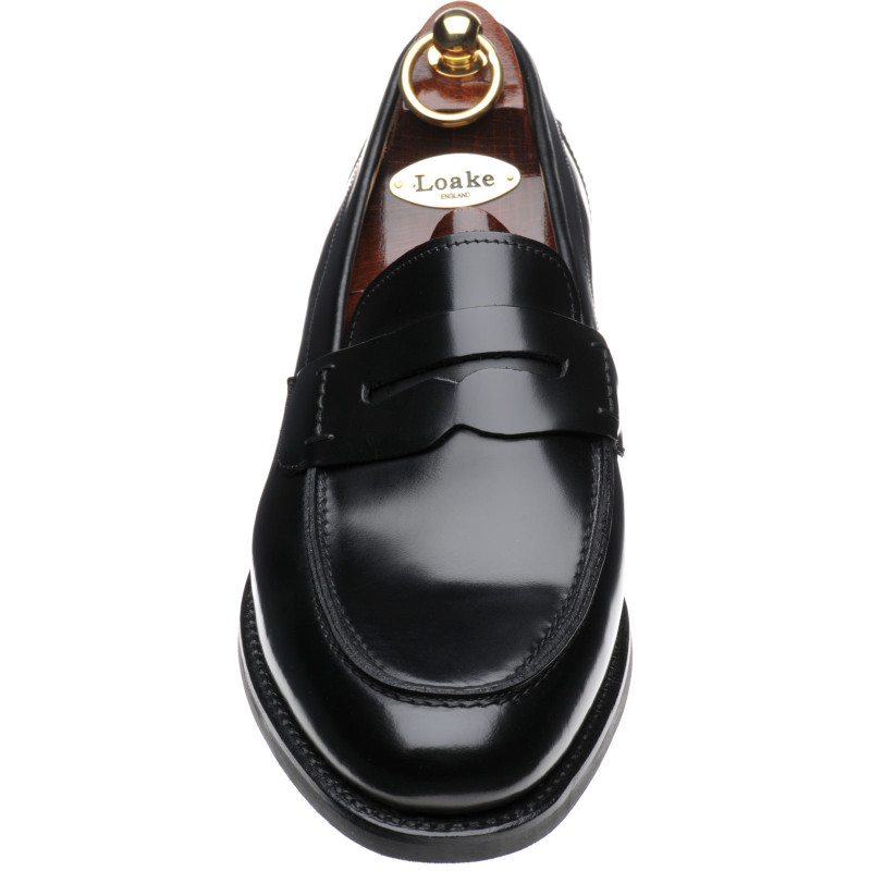Loake shoes | Loake Professional | 356 rubber-soled loafers in Black ...