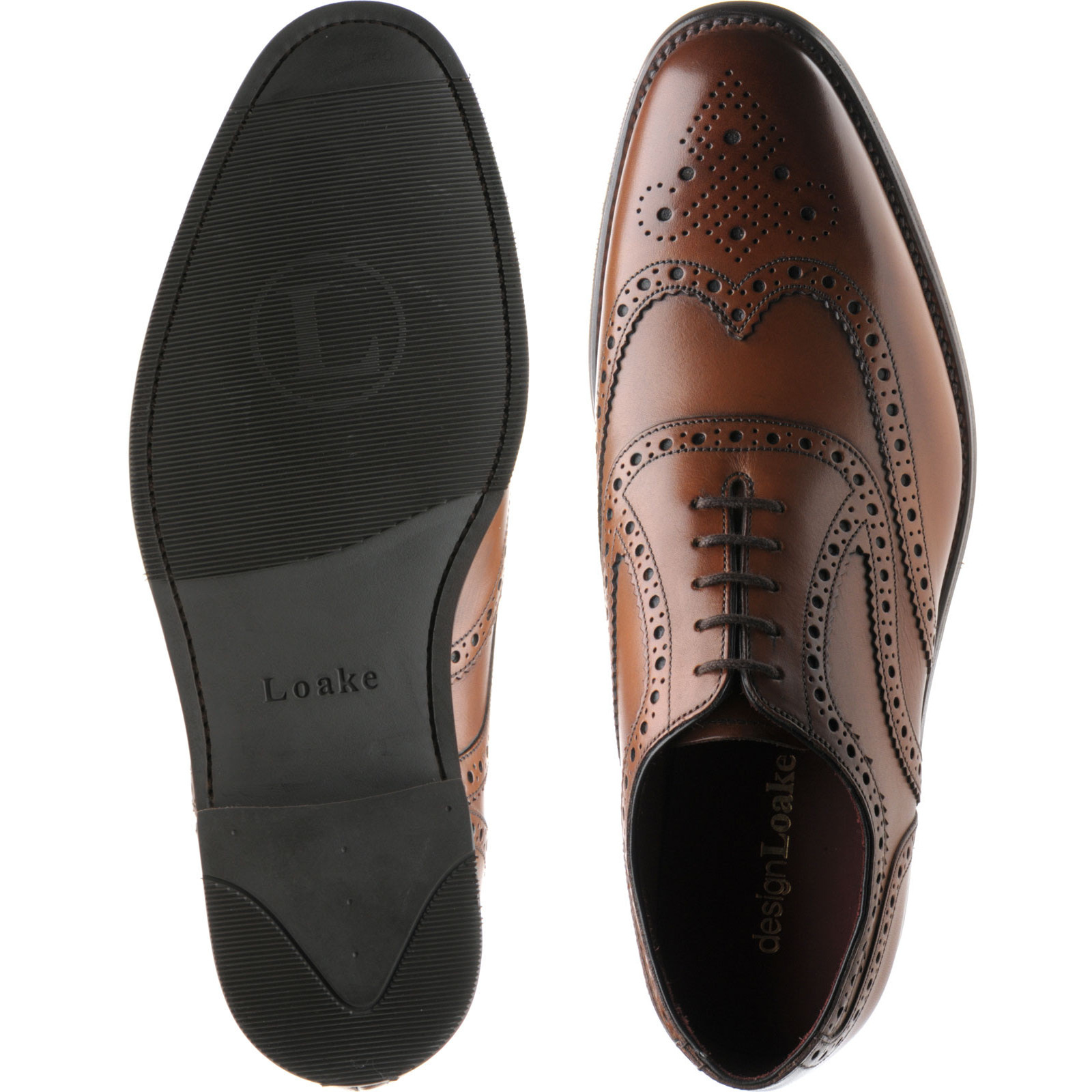 Loake shoes | Loake Design | Kerridge in Cedar Calf at Herring Shoes