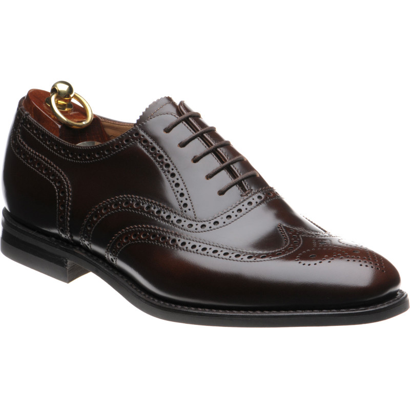 loake wensum dark brown