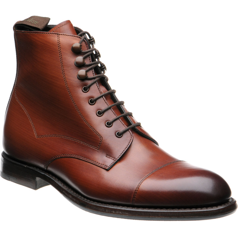 Loake Shoes Loake Design Hirst In Chestnut Calf At Herring Shoes