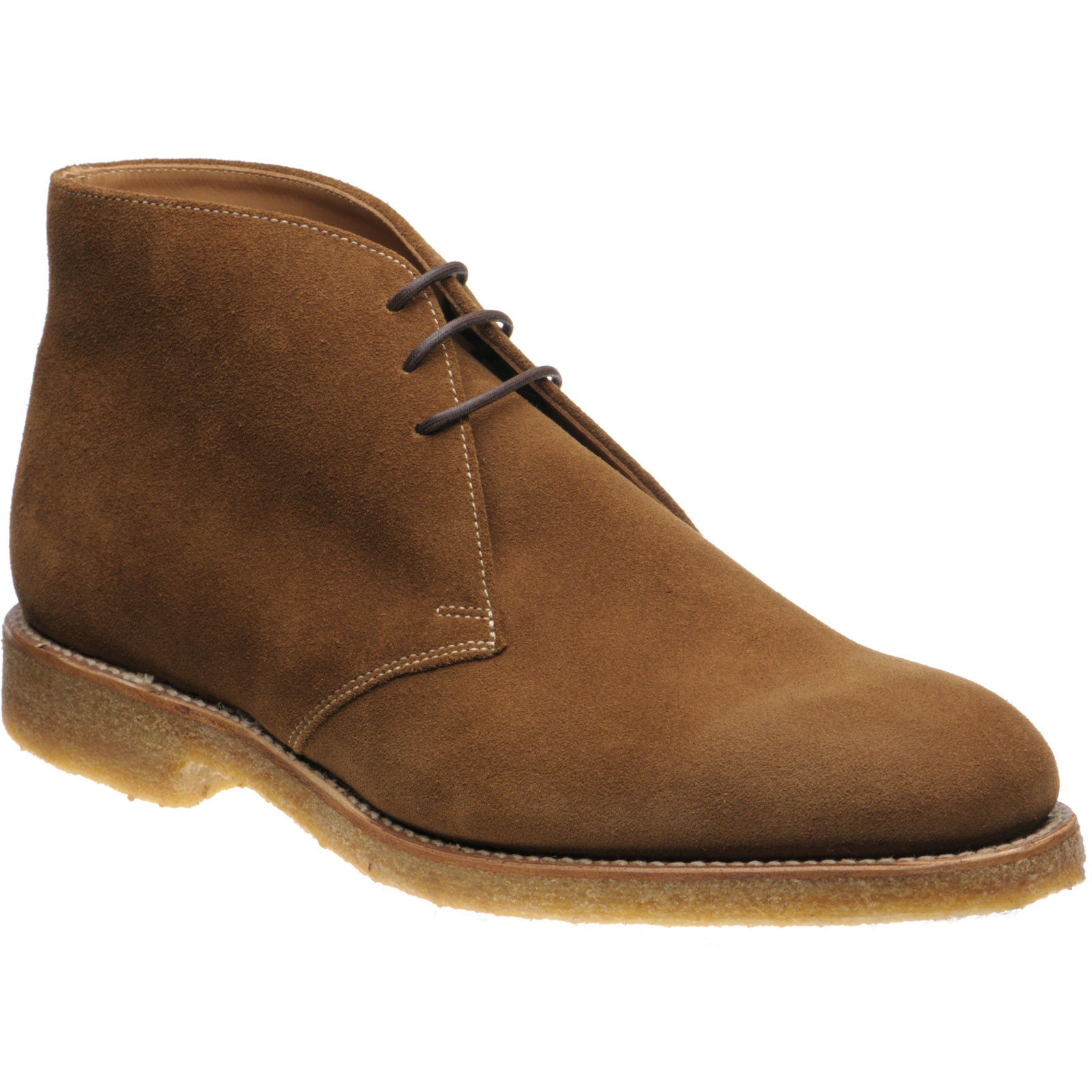 Loake shoes | Loake 1880 | Rivington Chukka boots in Tan Suede at ...