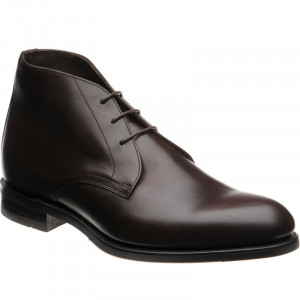 Loake Deangate Rubber in Scorched Walnut Calf