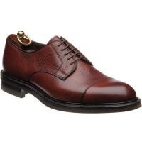 loake ampleforth in rosewood burnished grain