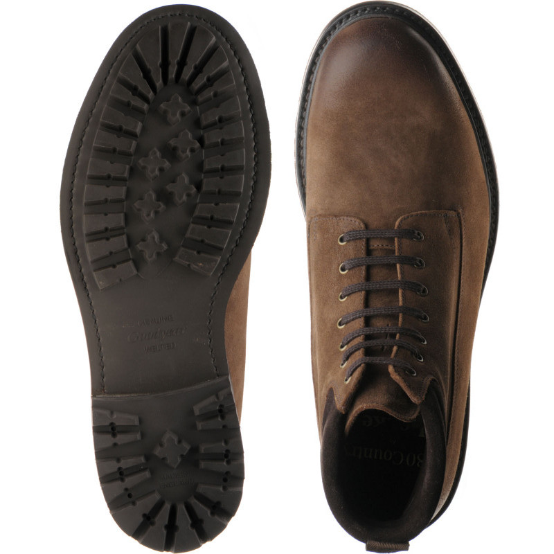 Loake shoes Loake 1880 Classic Kirkby rubbersoled boots in Brown