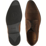 Eldon rubber-soled semi-brogues