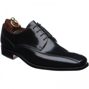 Loake shoes | Loake 1 | 251 Derby shoes in Black Polished at Herring Shoes