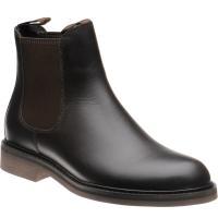 loake ducksworth in dark brown waxy calf