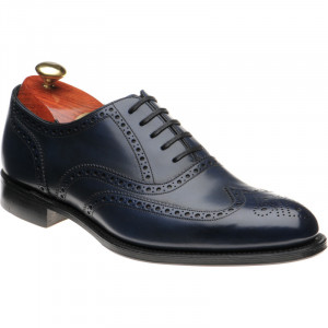 Loake shoes Loake Factory Seconds Torrington in Navy Calf at Herring Shoes