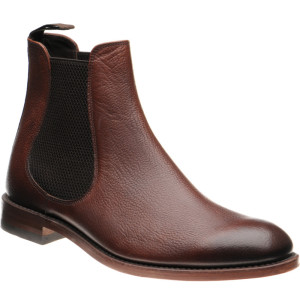 Loake shoes Loake Factory Seconds Huxley Chelsea boots in Oxblood Grain at Herring Shoes