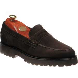 Crux in Dark Brown Suede