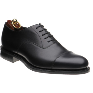 Wadham Rubber in Black Calf