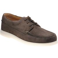 loake sardinia in anthracite grey suede