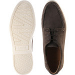 Sardinia rubber-soled deck shoes