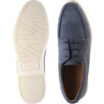Sardinia rubber-soled deck shoes