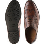 Nole rubber-soled brogues