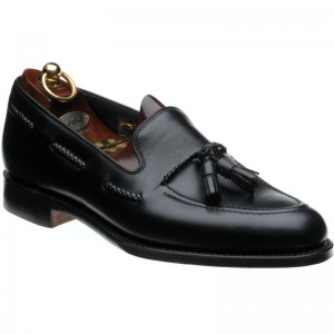 Loake Temple in Black Calf