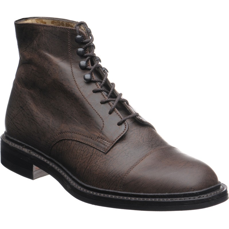 Loake shoes | Loake Design | Shilton in Brown Distressed leather at ...