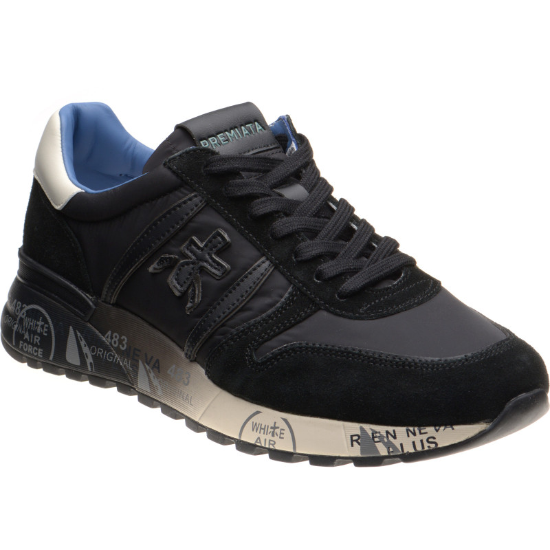 Lander rubber-soled trainers