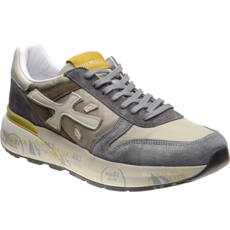Mick rubber-soled trainers