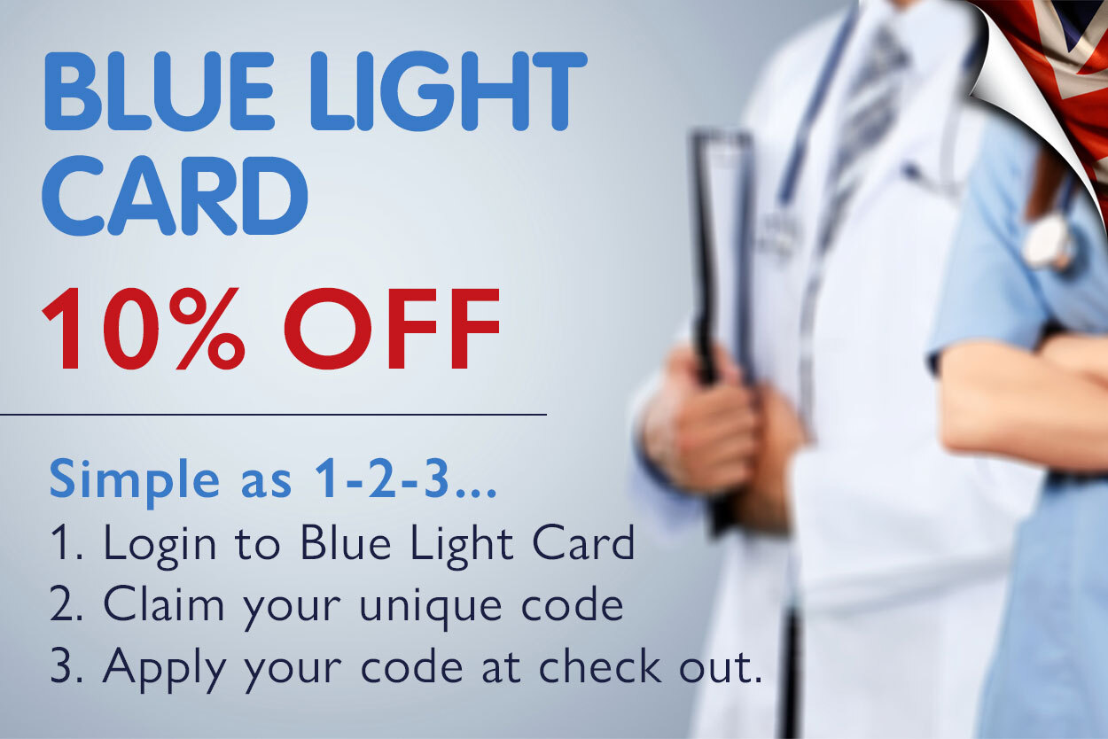 Blue Light Discount Available Here