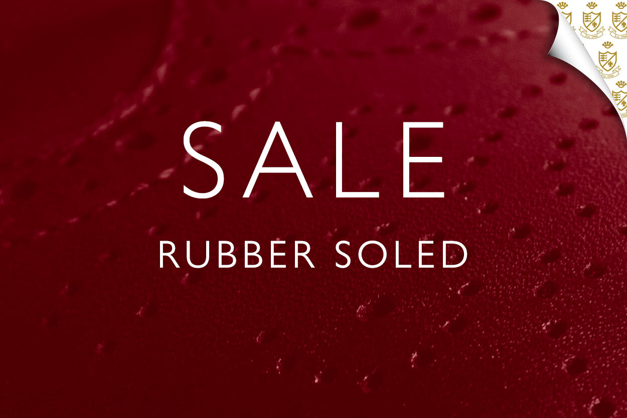 Rubber soled sale