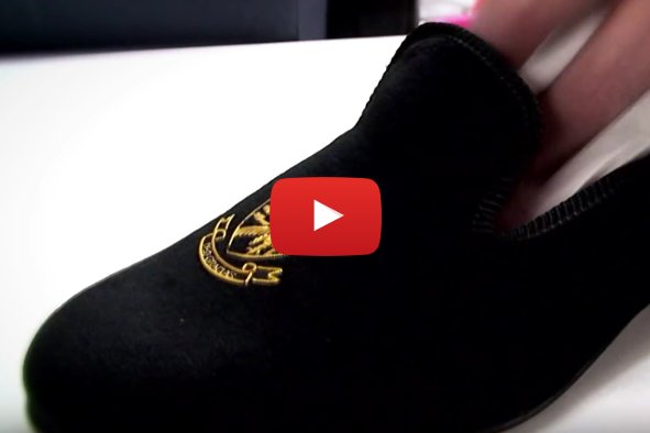 Monarch Velvet Slipper