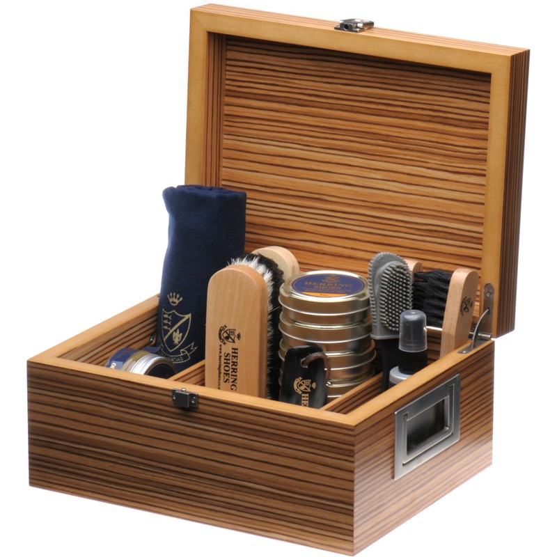 Herring-Herring Large Valet Box-Zebra Veneer-6801-3590-2