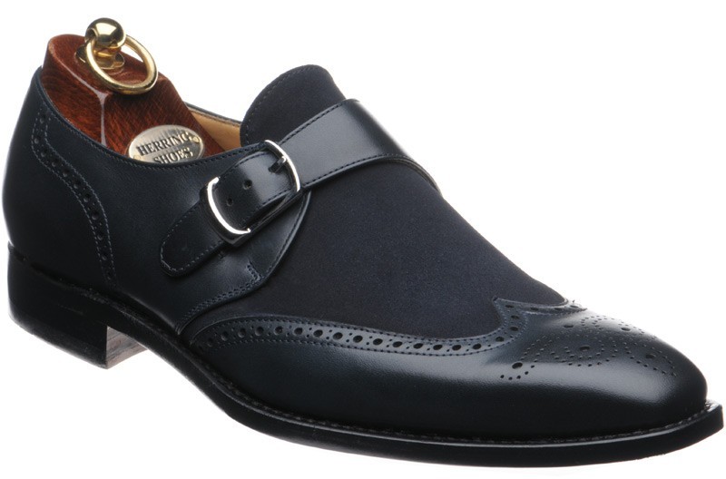 Herring-Herring Paddington-Navy Calf and Suede-6743-3542-1